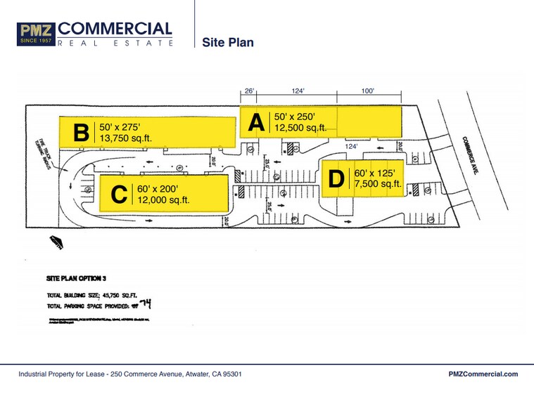 More Photos Of 250 Commerce Ave, Atwater Warehouse For Lease