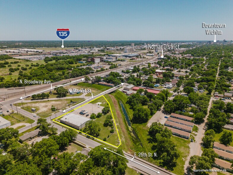 Primary Photo Of 2555 N Market St, Wichita Auto Repair For Sale