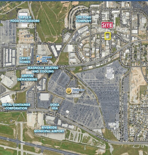 More Photos Of 6342 Columbus Ave, Riverside Warehouse For Lease