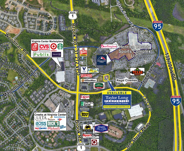 More Photos Of 10073 Brook Rd, Glen Allen Freestanding For Sale