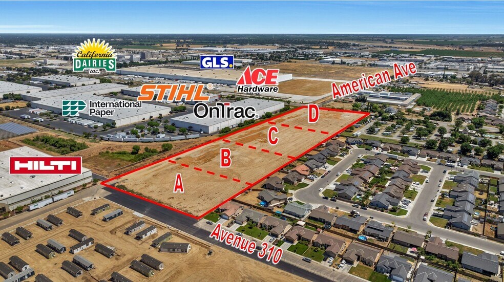 Primary Photo Of 2495 American, Visalia Land For Sale