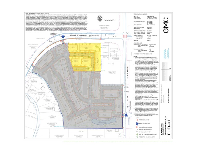 More Photos Of Zeigler Blvd @ Cody Rd, Mobile Land For Sale