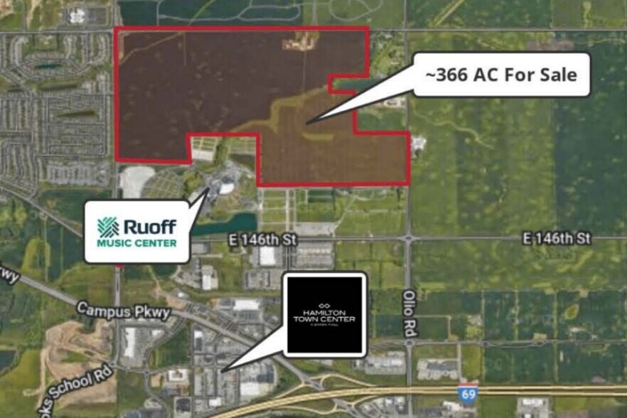 Primary Photo Of 13687 E 156th St, Noblesville Land For Sale