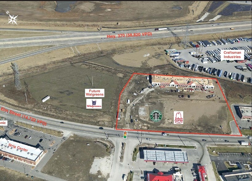 More Photos Of 3754-3780 Elm St, Saint Charles General Retail For Lease