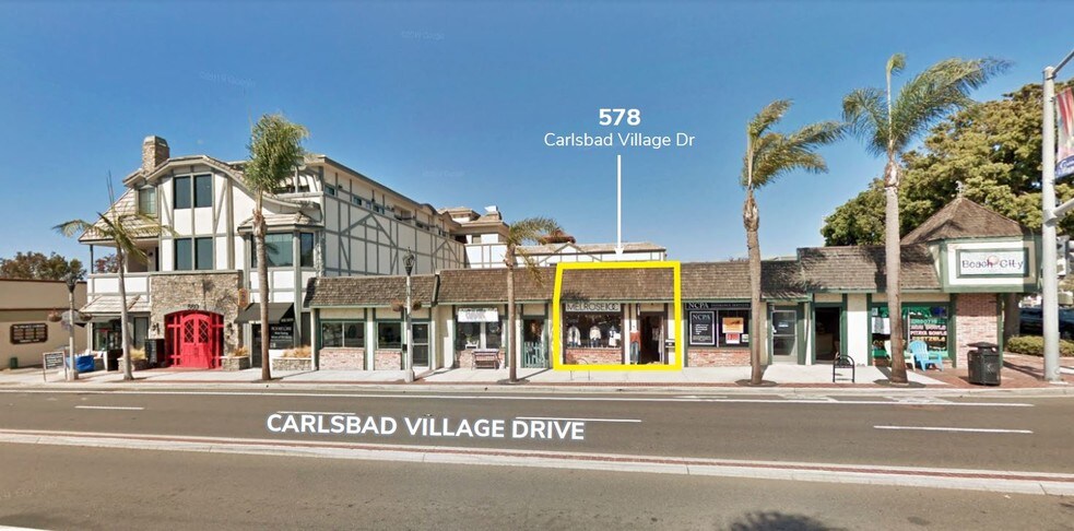 More Photos Of 570-594 Carlsbad Village Dr, Carlsbad Storefront For Lease