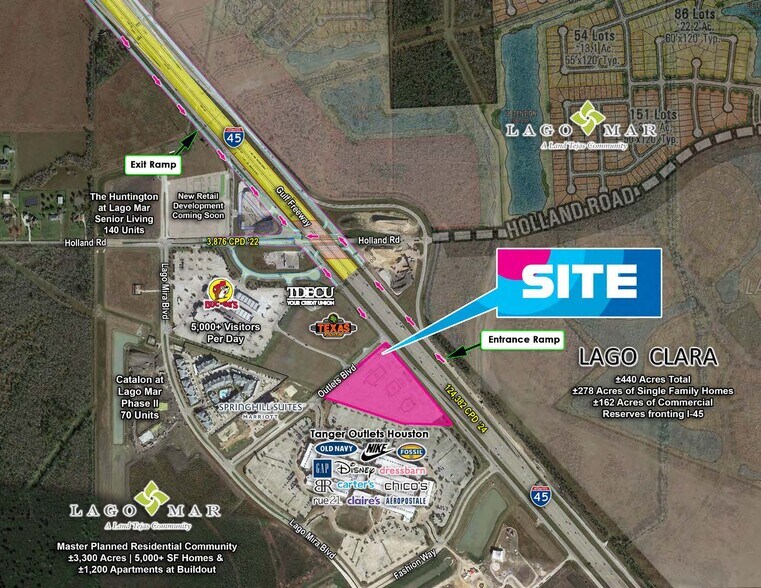 More Photos Of Interstate 45, Texas City Land For Lease