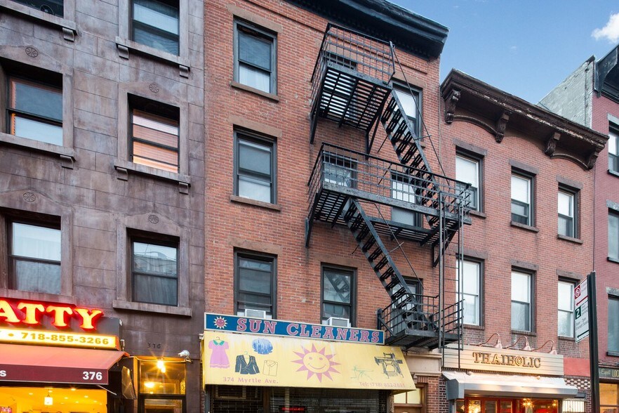 Primary Photo Of 374 Myrtle Ave, Brooklyn Storefront Retail Residential For Lease