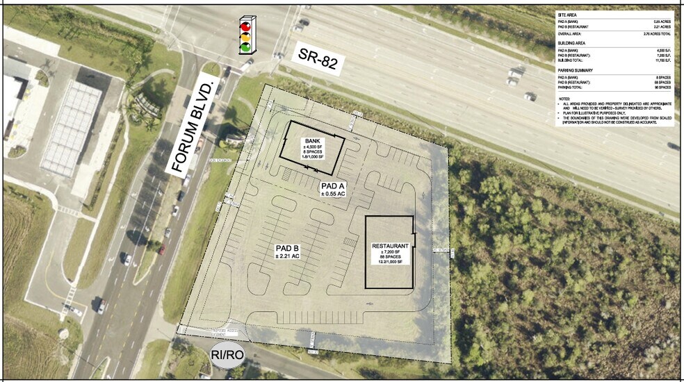 More Photos Of 2615 Forum Blvd Blvd, Fort Myers Land For Lease