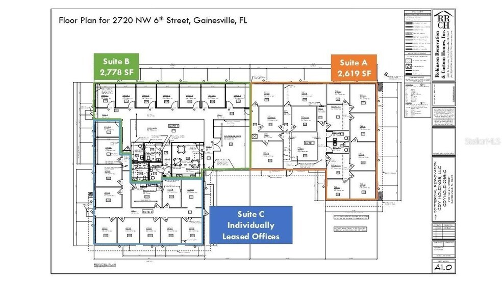 More Photos Of 2720 NW 6th St, Gainesville Medical For Lease