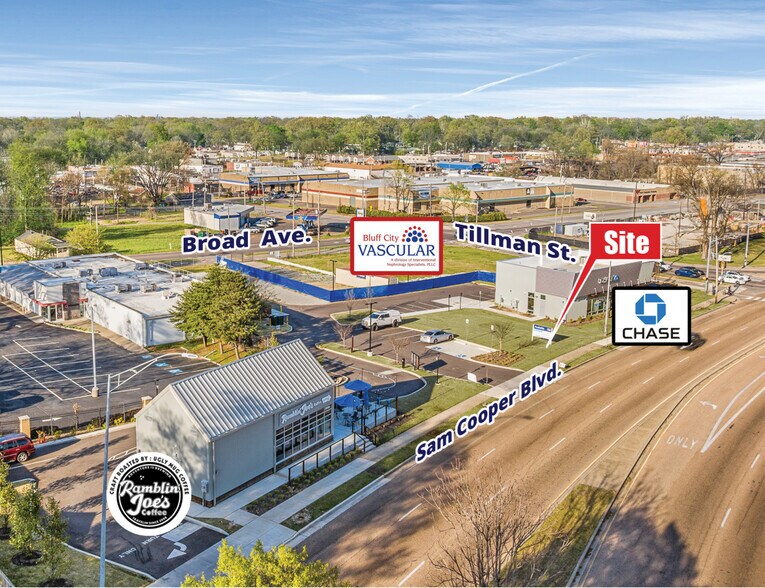 Primary Photo Of Sam Cooper Blvd. and Tillman St., Memphis Land For Lease