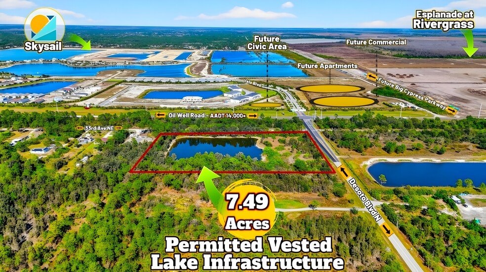 More Photos Of 3275 Desoto Blvd N, Naples Land For Sale