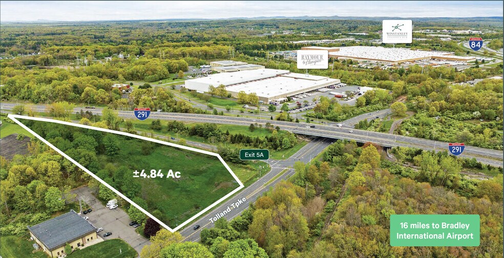 Primary Photo Of 1555 Tolland Tpke, Manchester Land For Sale