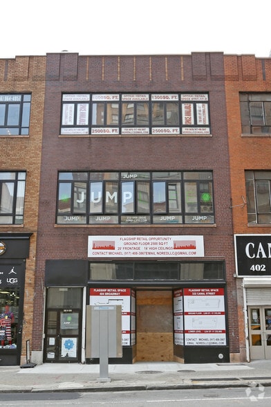 More Photos Of 404 Broadway, New York Storefront Retail Office For Lease