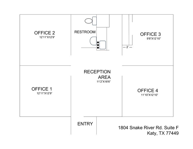 More Photos Of 1804 Snake River Rd, Katy Medical For Sale