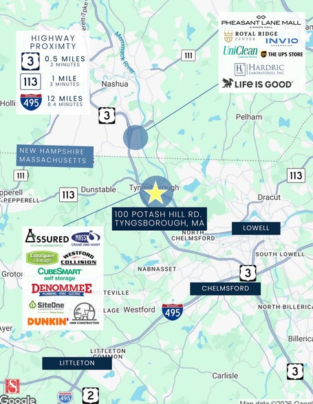 More Photos Of 100 Potash Hill Rd, Tyngsborough Office For Sale