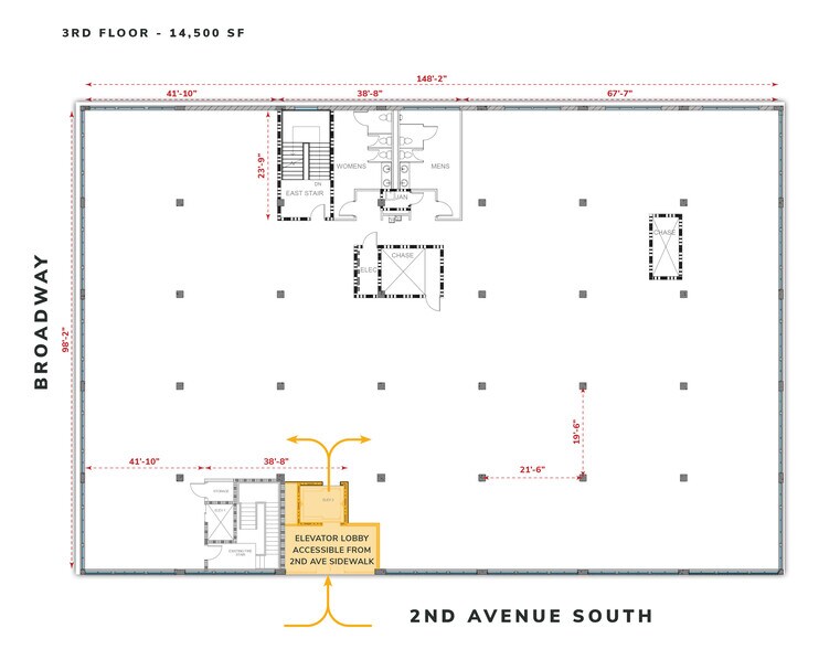 More Photos Of 111 Broadway, Nashville General Retail For Lease