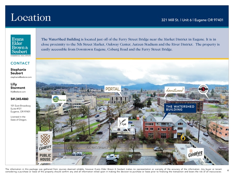 More Photos Of 321 Mill St, Eugene Storefront Retail Residential For Sale