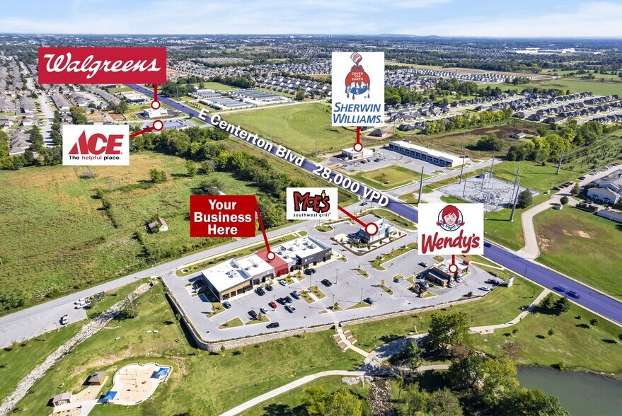 More Photos Of 504 E Centerton Blvd, Centerton Storefront Retail Office For Lease