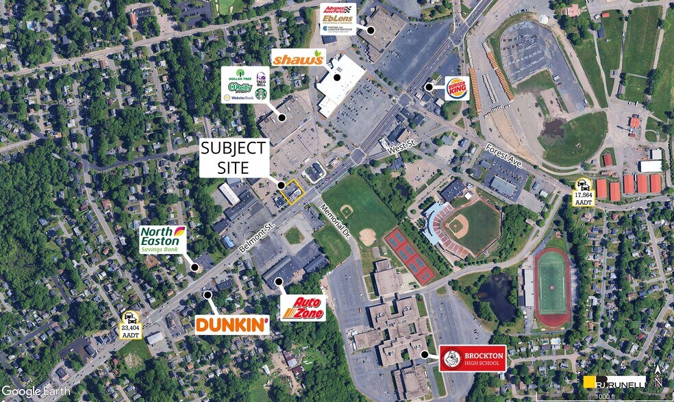 More Photos Of 715 Belmont St, Brockton Freestanding For Lease