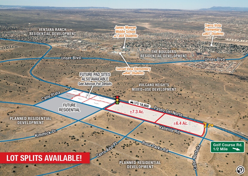 Primary Photo Of 5700 Kimmick Dr NW, Albuquerque Land For Sale