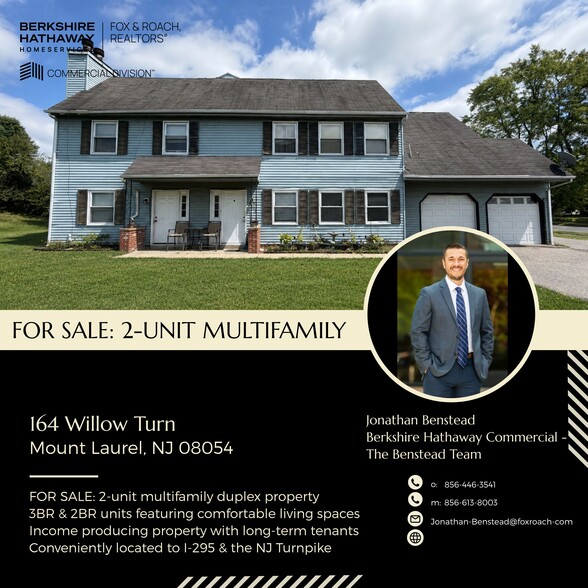 Primary Photo Of 164 Willow Turn, Mount Laurel Apartments For Sale