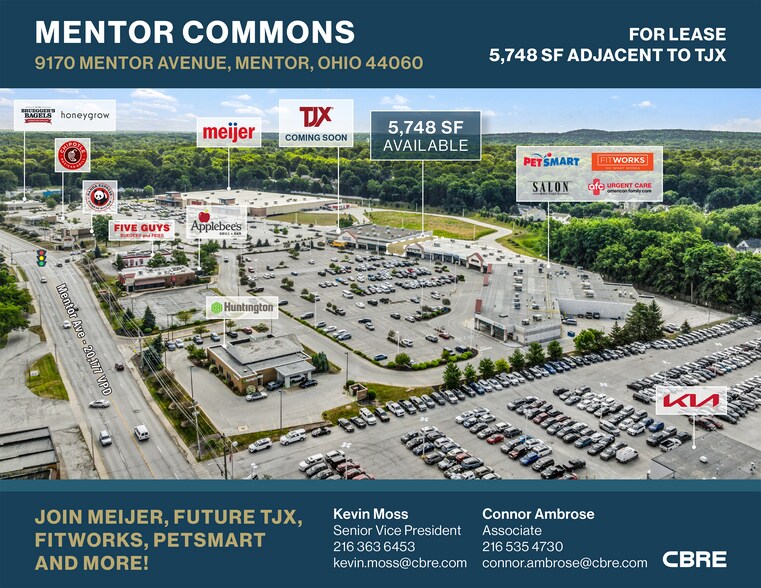 Primary Photo Of 9110-9170 Mentor Ave, Mentor Storefront For Lease