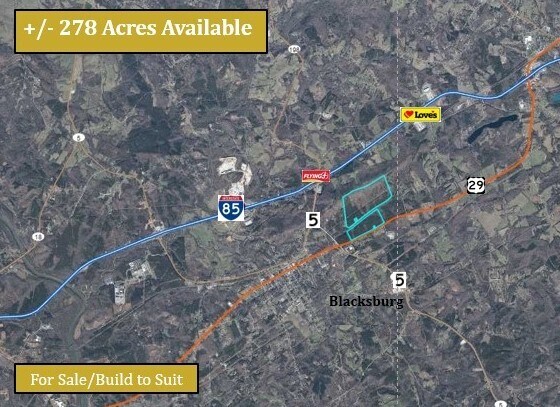 More Photos Of E Cherokee Street, Blacksburg Land For Lease