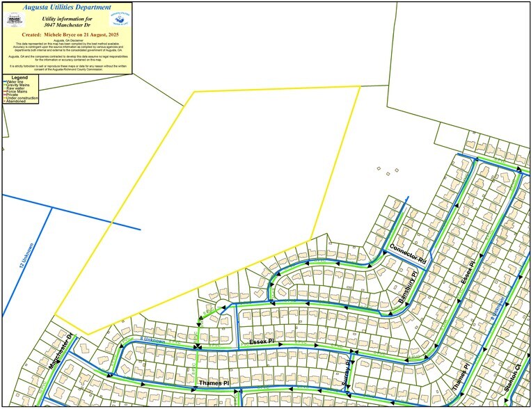 More Photos Of 3047 Manchester Drive, Hephzibah Land For Sale