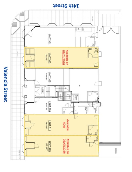 More Photos Of 301-315 Valencia St, San Francisco Storefront Retail Office For Lease