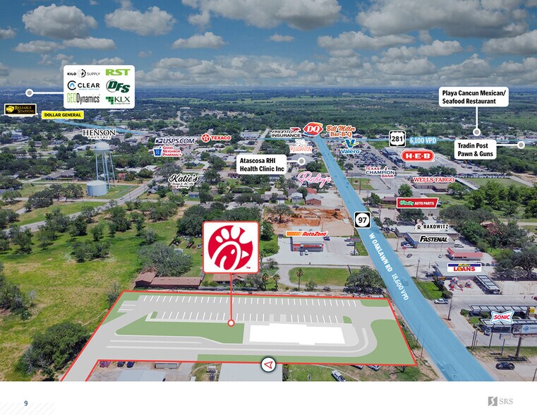 More Photos Of 620 W Oaklawn Rd, Pleasanton Fast Food For Sale