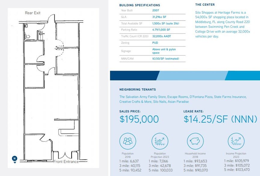 More Photos Of 2219 County Road 220, Middleburg General Retail For Sale