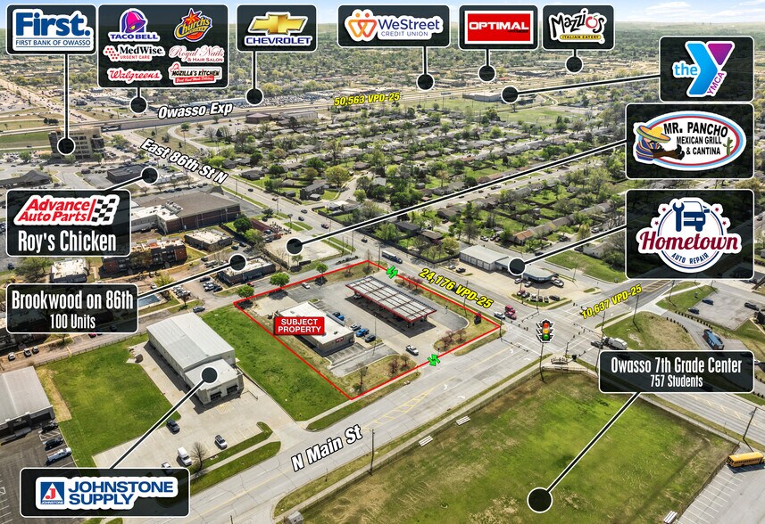 More Photos Of 10603 E 86th St, Owasso Convenience Store For Sale