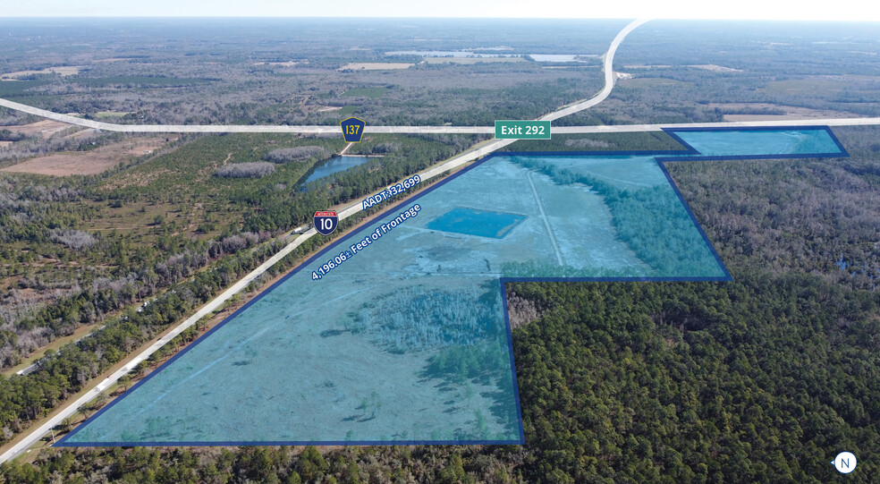 Primary Photo Of I-10 & CR 137 Interchange - 202 Acres, Wellborn Land For Sale