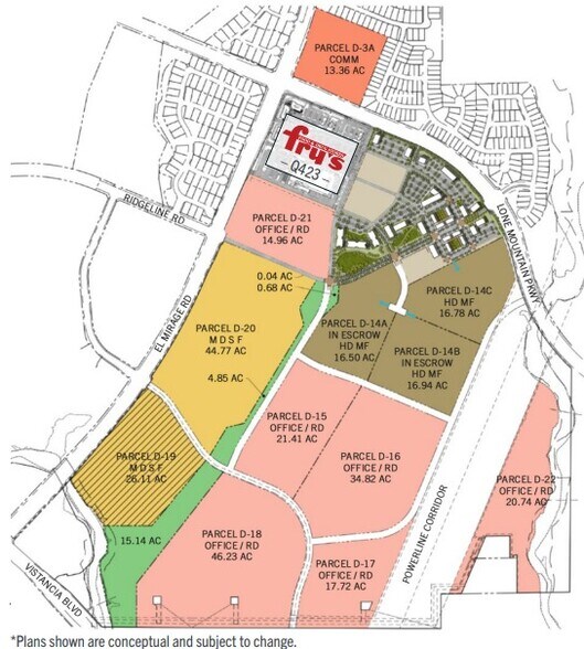 Primary Photo Of NEC El Mirage Rd & Vistancia Blvd, Peoria Unknown For Lease