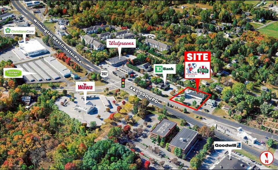 More Photos Of Route 202 @ Beaver Valley Road, Chadds Ford Unknown For Lease