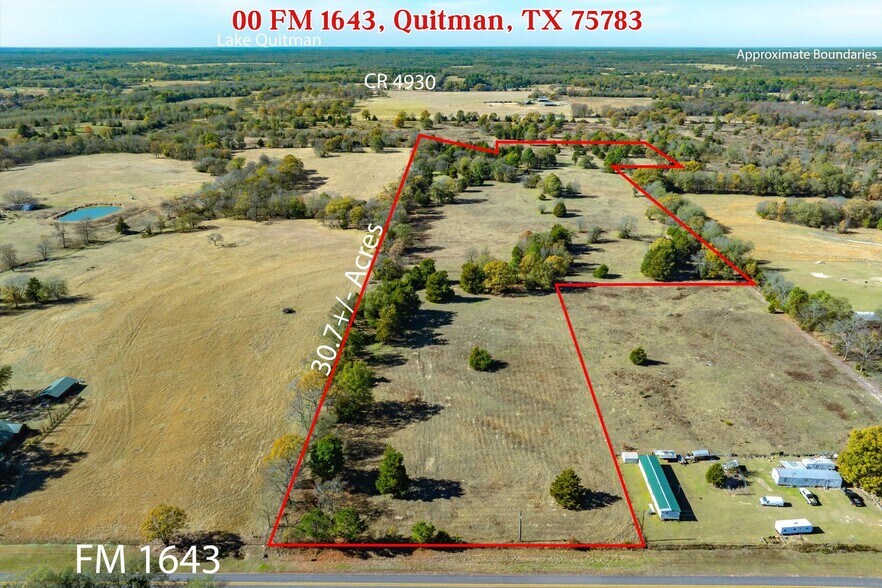 Primary Photo Of 00 FM 1643, Quitman Land For Sale