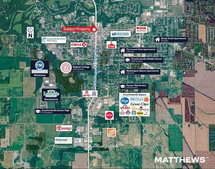 More Photos Of 309 N Washington St, Crawfordsville Bank For Sale