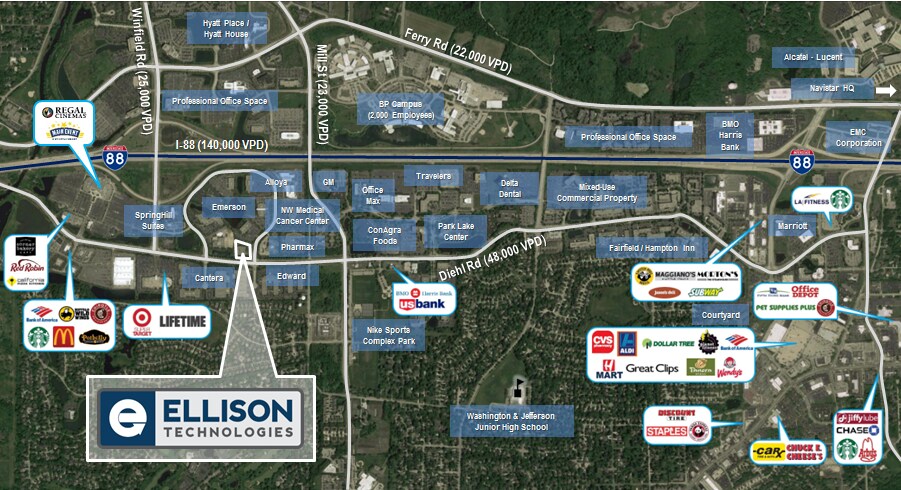 More Photos Of 4630 Weaver Pky, Warrenville Showroom For Lease