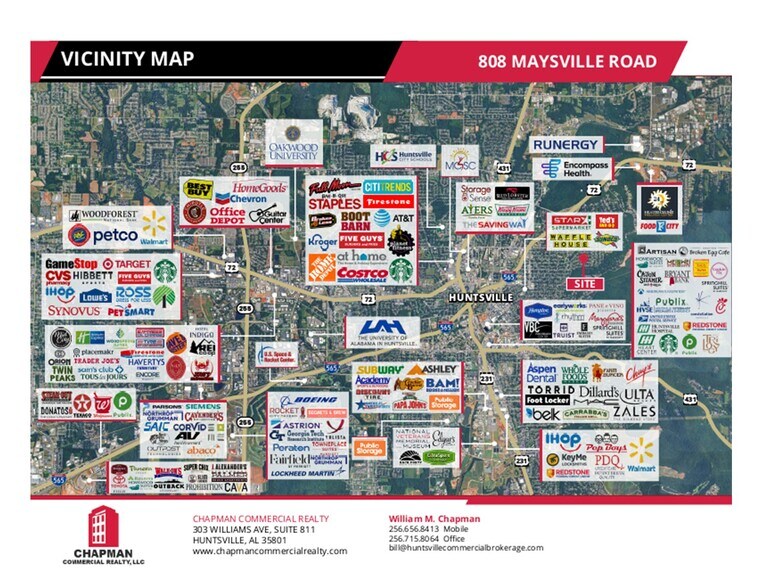 More Photos Of 808 Maysville Rd NE, Huntsville Religious Facility For Sale