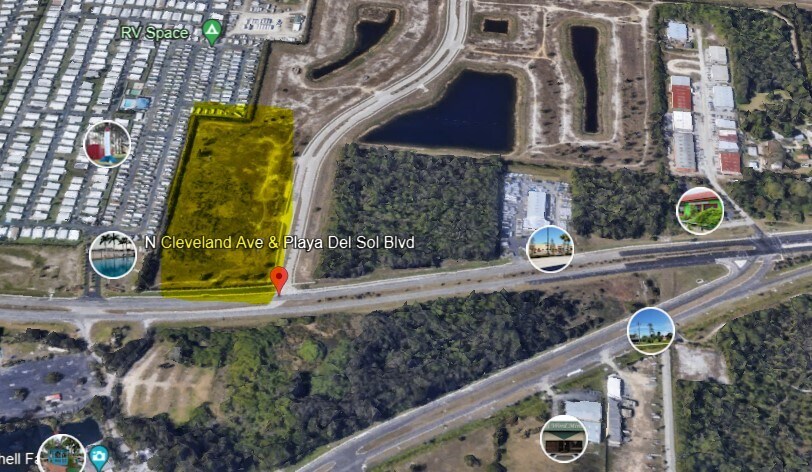 More Photos Of Playa Del Sol Blvd @ US Hwy 41, North Fort Myers Land For Sale