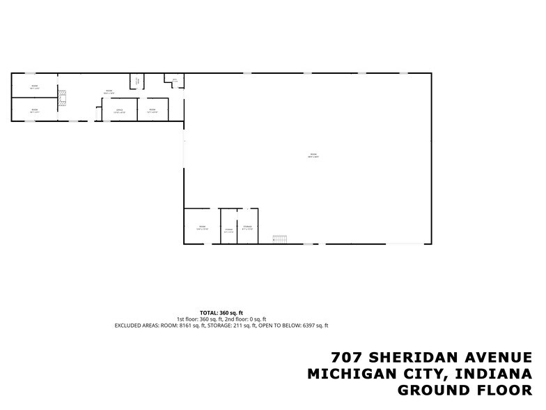 More Photos Of 707 Sheridan Ave, Michigan City Flex For Sale