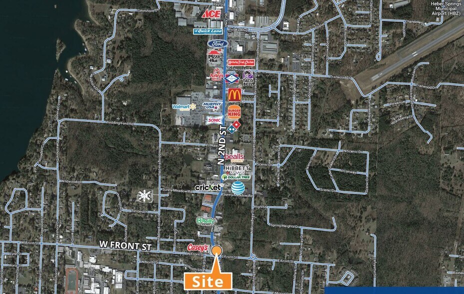 Primary Photo Of 205 W Front St, Heber Springs Land For Sale