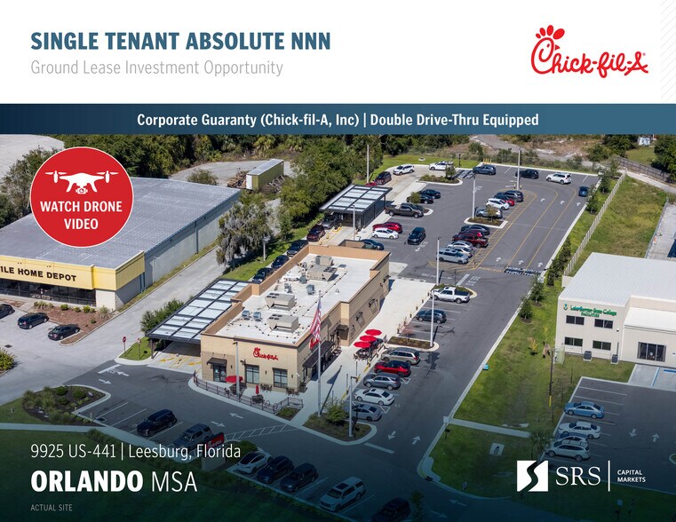 Primary Photo Of 9925 US-441, Leesburg Fast Food For Sale