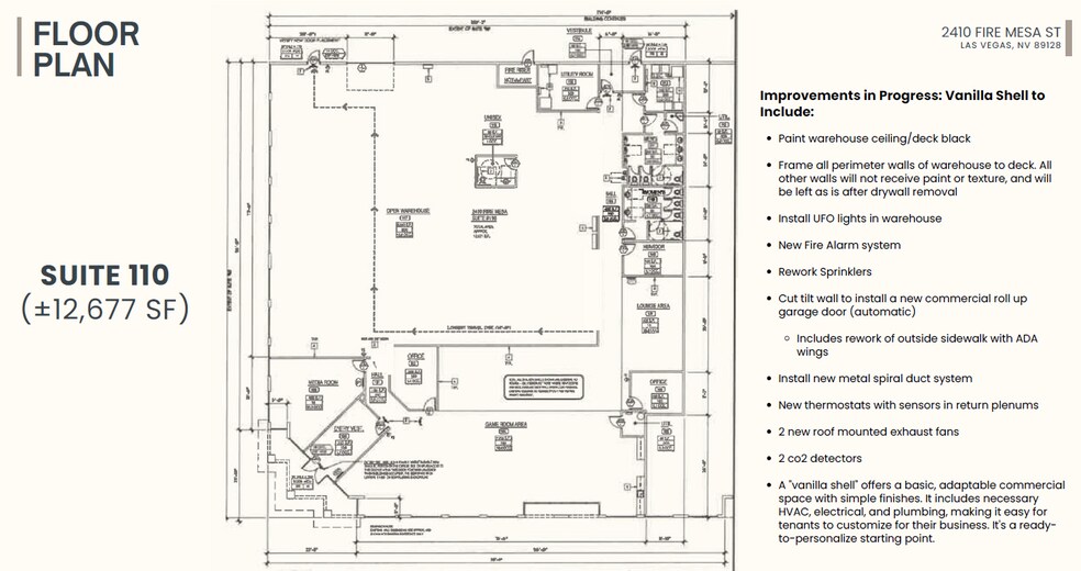More Photos Of 2410 Fire Mesa St, Las Vegas Office For Sale