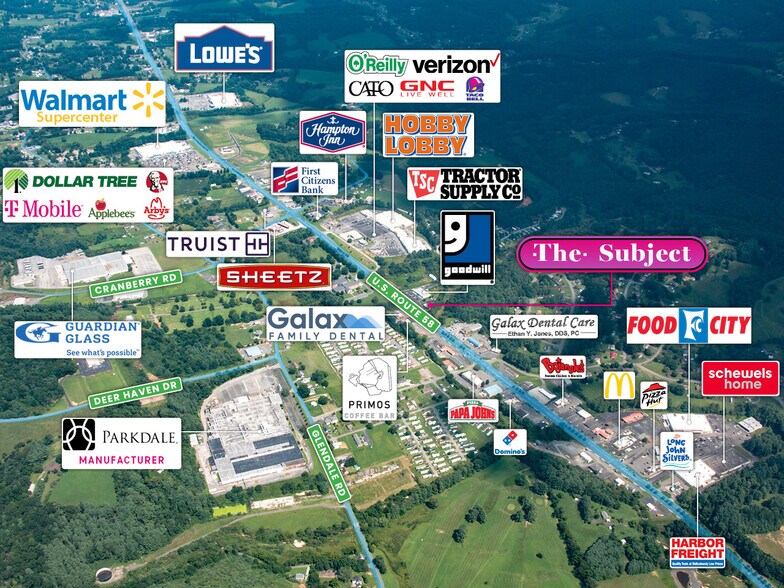 More Photos Of 1011 E Stuart Dr, Galax Freestanding For Sale