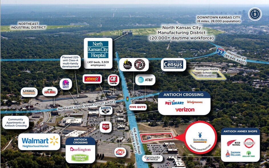 5830 N Antioch Rd, Kansas City, MO 64119 Fast Food For Sale