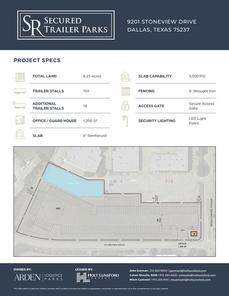 More Photos Of 9201 Stoneview Dr, Dallas Land For Lease