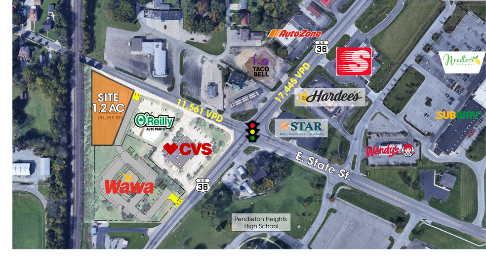 Primary Photo Of 560 E State St, Pendleton Land For Lease