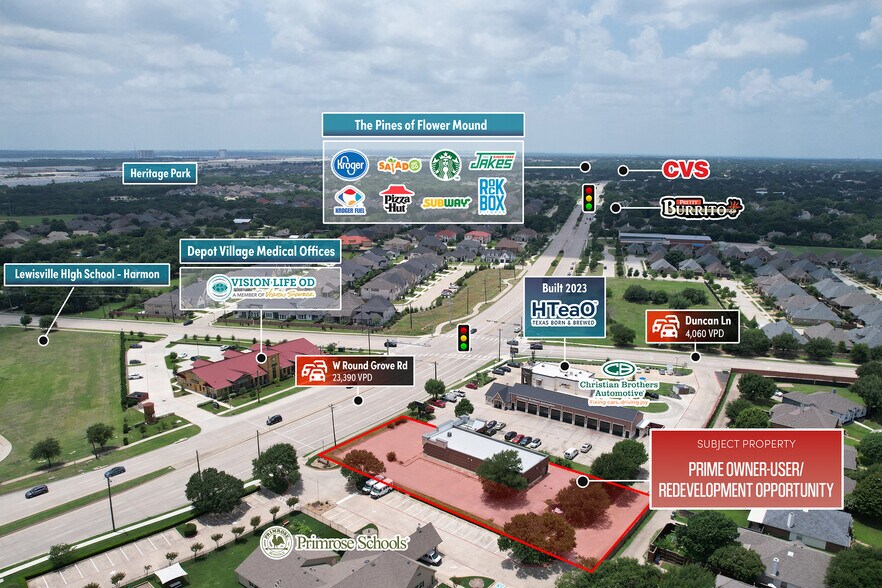 More Photos Of 1257 W Round Grove Rd, Lewisville Freestanding For Sale