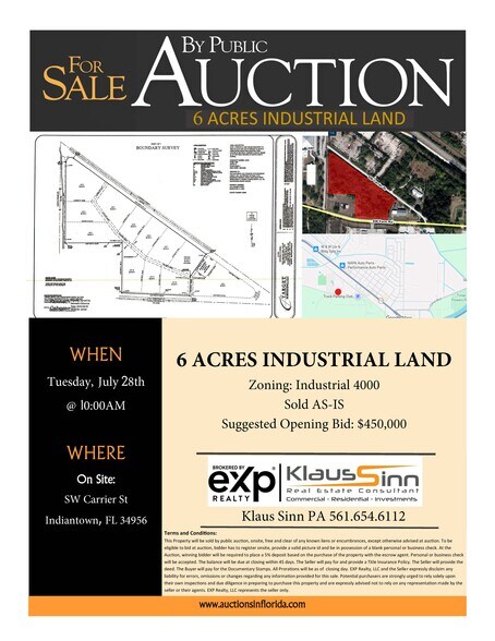 Primary Photo Of 0 Carrier St, Indiantown Land For Sale